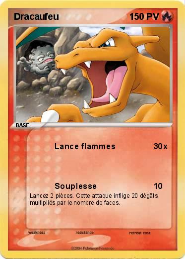 Pokemon Dracaufeu