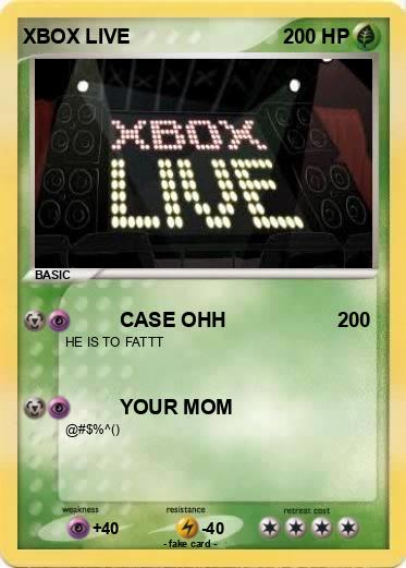 Pokemon XBOX LIVE
