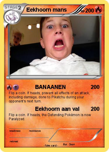 Pokemon Eekhoorn mans