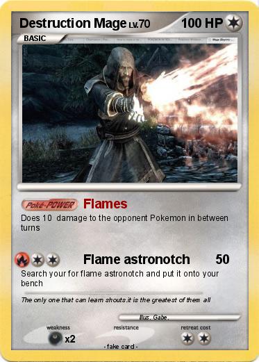 Pokemon Destruction Mage