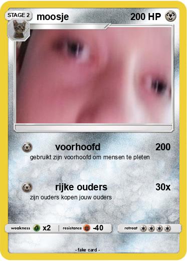 Pokemon moosje