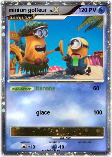 Pokemon minion golfeur