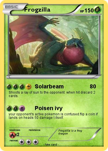 Pokemon Frogzilla