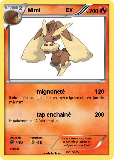 Pokemon Mimi                EX