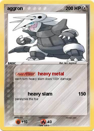 Pokemon aggron