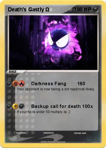 Pokemon Death's Gastly Ω