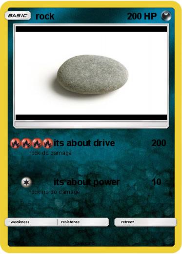 Pokemon rock