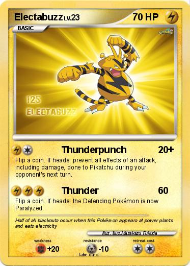 Pokemon Electabuzz