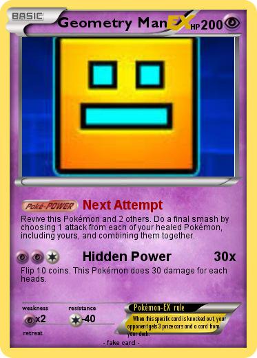 Pokemon Geometry Man