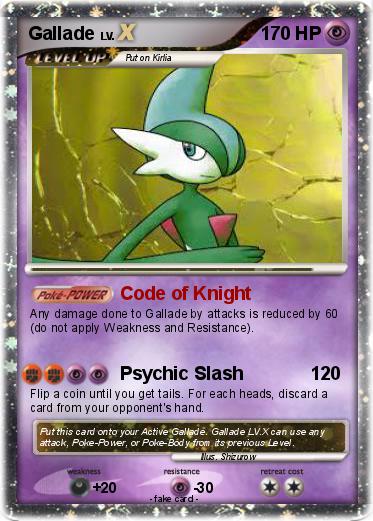 Pokemon Gallade
