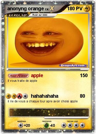 Pokemon anonyng orange