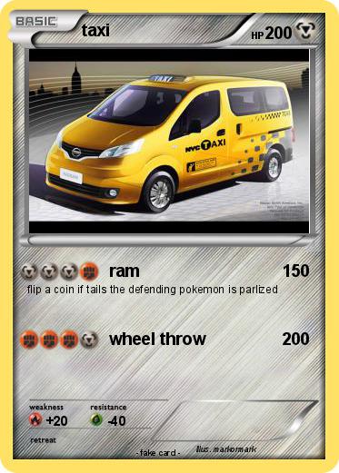 Pokemon taxi
