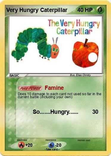 Pokemon Very Hungry Caterpillar