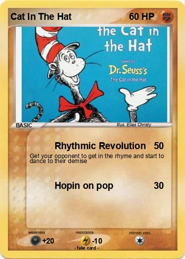 Pokemon Cat In The Hat