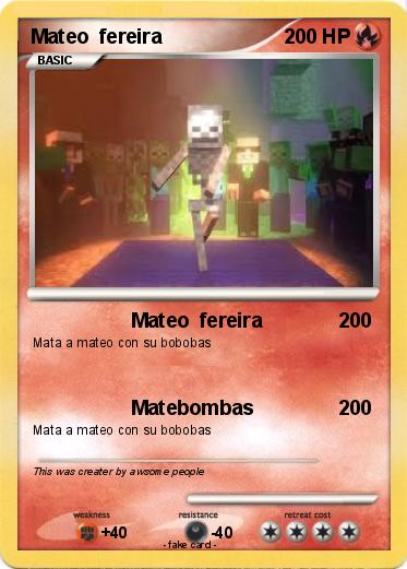 Pokemon Mateo  fereira