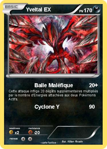 Pokemon Yveltal EX