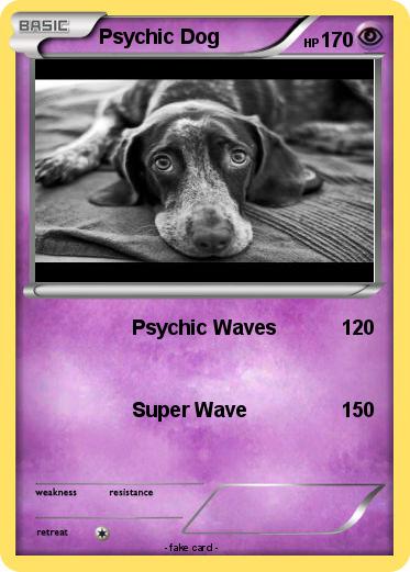 Pokemon Psychic Dog