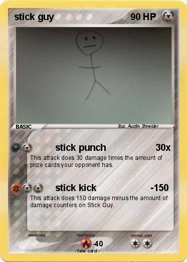 Pokemon stick guy