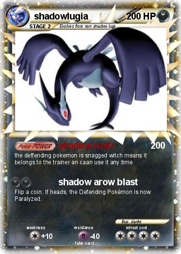Pokemon shadowlugia