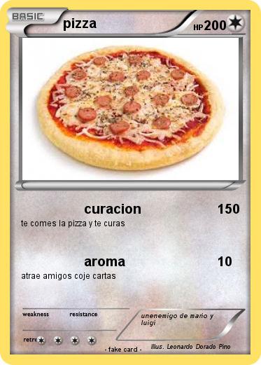 Pokemon pizza