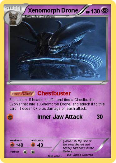 Pokemon Xenomorph Drone