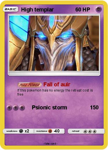Pokemon High templar