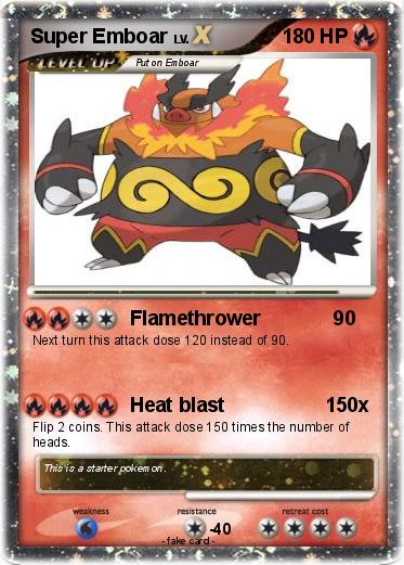 Pokemon Super Emboar