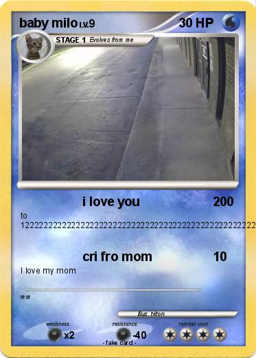 Pokemon baby milo