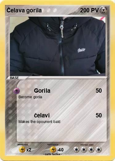 Pokemon Čelava gorila