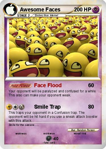 Pokemon Awesome Faces