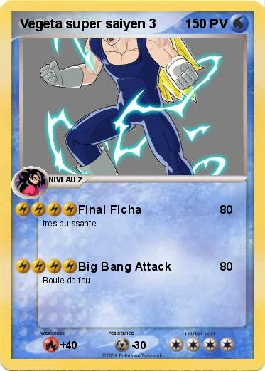 Pokemon Vegeta super saiyen 3