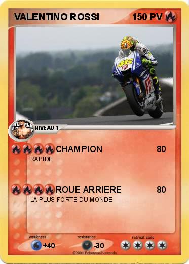 Pokemon VALENTINO ROSSI