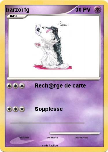 Pokemon barzoï fg