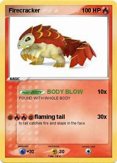 Pokemon Firecracker