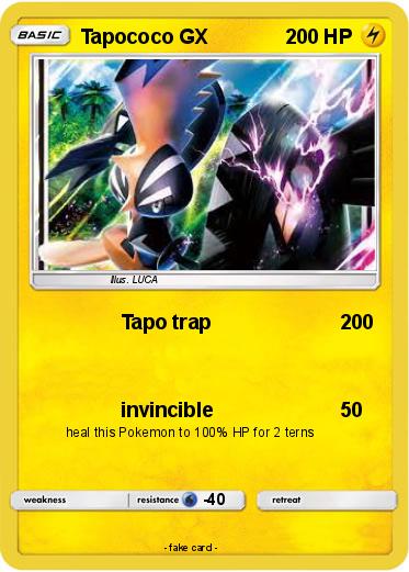 Pokemon Tapococo GX