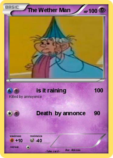 Pokemon The Wether Man
