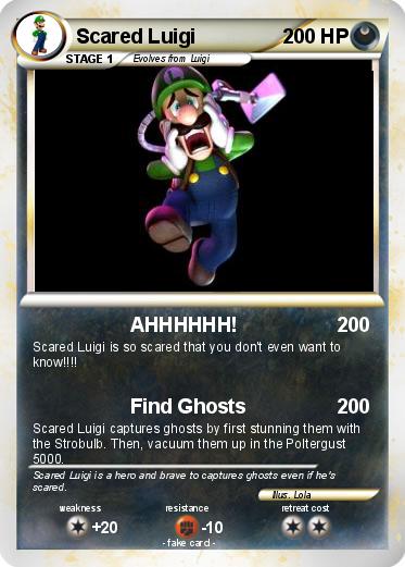 Pokemon Scared Luigi