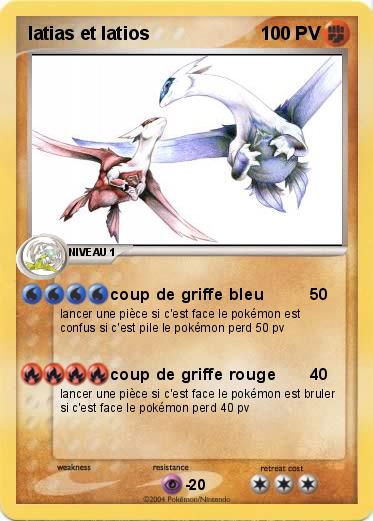 Pokemon latias et latios