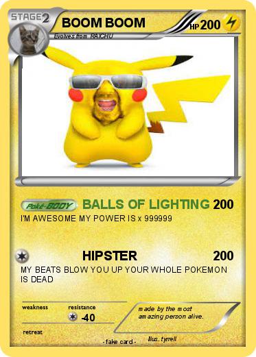 Pokemon BOOM BOOM