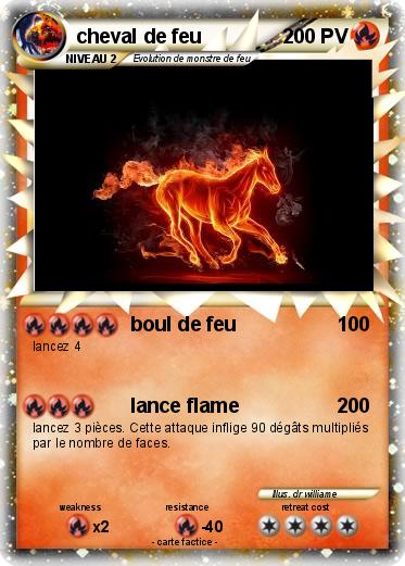 Pokemon cheval de feu