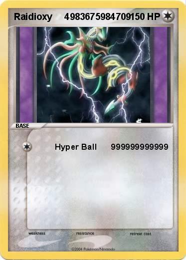 Pokemon Raidioxy     4983675984709
