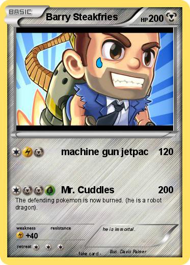 Pokemon Barry Steakfries