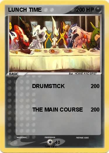 Pokemon LUNCH TIME