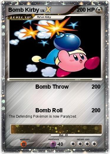 Pokemon Bomb Kirby