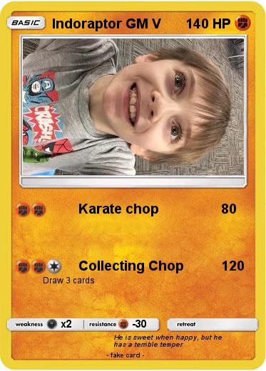 Pokemon Indoraptor GM V