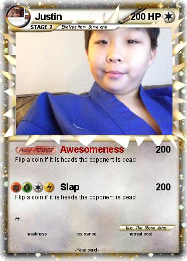 Pokemon Justin