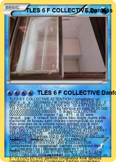 Pokemon TLES 6 F COLLECTIVE Danfoss