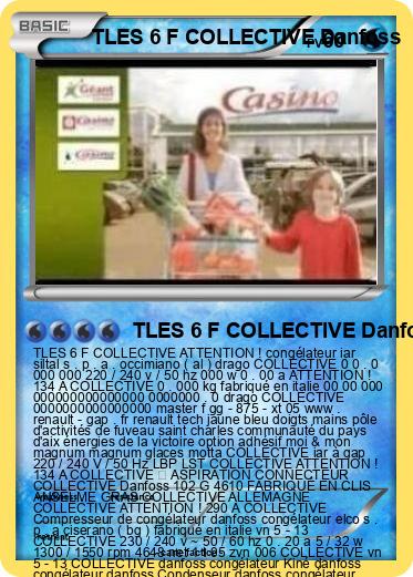 Pokemon TLES 6 F COLLECTIVE Danfoss
