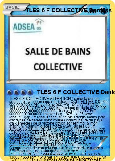 Pokemon TLES 6 F COLLECTIVE Danfoss