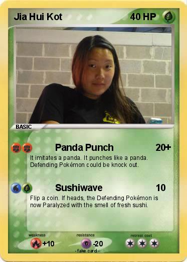 Pokemon Jia Hui Kot